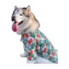 Large Breed Dog Hawaiian Flower Pineapple Shirt for Huge Canines