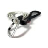 Large Breed Dog Leash with Locking Carabiner for Secure Walking, Jogging, and Hiking