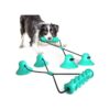 Large Breed Dog Toys with Suction Cup and Rope for Teeth Cleaning and Play