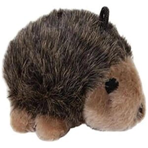 Large Brown Hedgehog Soft Bite Toy for Pets Durable Design