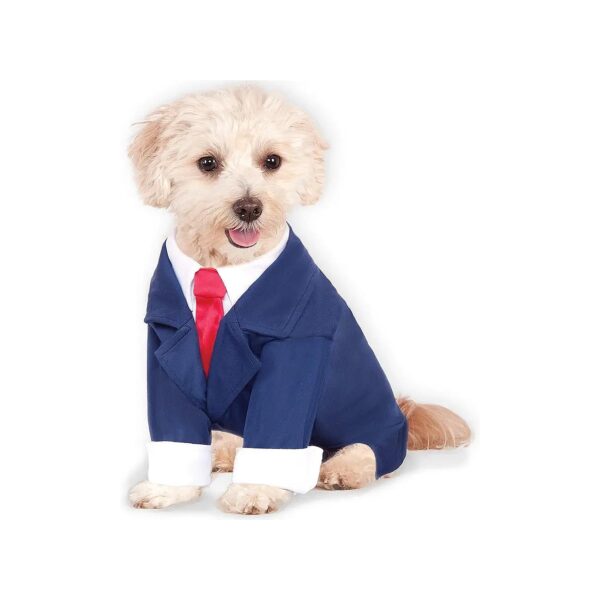 Large Business Suit Dog Costume for Special Occasions