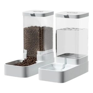 Large Capacity Automatic Pet Feeder and Water Dispenser for Small Medium Large Dogs