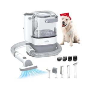 Large Capacity Dog Grooming Vacuum with 3L Dust Cup and 3 Suction Modes