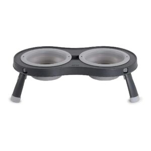 Large Capacity Double Feeder for Medium and Small Breed Dogs