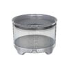 Large Capacity No Spill Dog Water Bowl with Slow Feeding Design for Messy Drinkers