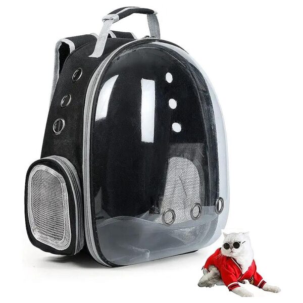 Large Capacity Pet Carrier Backpack for Hiking and Outdoor Adventures