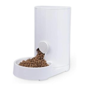 Large Capacity Pet Feeder for Cats and Small to Medium Dogs with Easy Cleaning