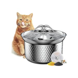 Large Capacity Pet Water Fountain for Cats and Dogs