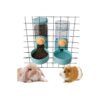 Large Capacity Rabbit Food Water Dispenser with Gravity Auto Feeding Technology