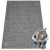 Large Cat Litter Box Mat - Easy to Clean and Shelf-Stable with Durable Design