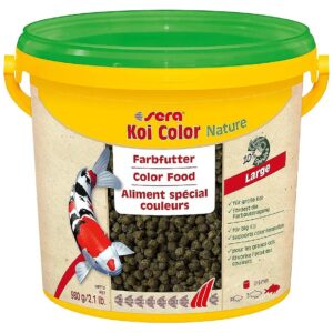 Large Container Koi Food Granules for Adult Pets, 800 ml