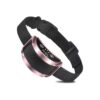 Large Dog Barking Solution Pink Waterproof Collar with Adjustable Sensitivity