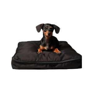 Large Dog Bed Cover with Waterproof Oxford Fabric 44L x 32W x 4H Inch for Washable Design