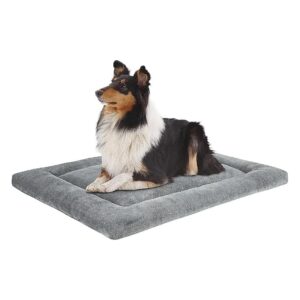 Large Dog Bed Mat, L (36"x24"), Reversible Cool Warm Crate Pad, Ultra Soft Dog Kennel Pad