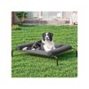 Large Dog Bed with Washable Bolster and Raised Rim for Ultimate Comfort