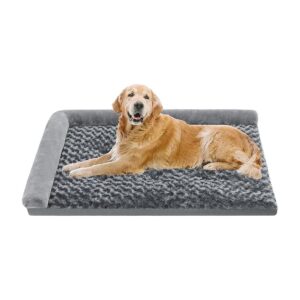 Large Dog Bed with Waterproof and Washable Design, Suitable for Small to Large Breeds