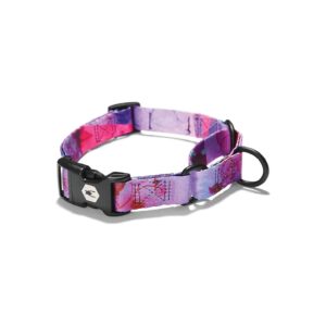 Large Dog Collar with Martingale Design and Adjustable Size for Easy Leash Attachment