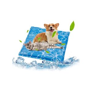 Large Dog Cooling Mat Water Injection Pad for Kennels Crates and Beds