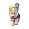 Large Dog Costume with Saddle and Hat for Halloween Parties and Photoshoots