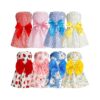 Large Dog Dresses for Small Breeds Puppy Princess Clothing with Pet Skirts