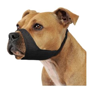 Large Dog Muzzle for Napping Chihuahua, Shih Tzu, American Bulldog, and Pitbull Breeds