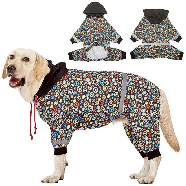 Large Dog Onesies for Wound Care Post Surgery Recovery Pajamas