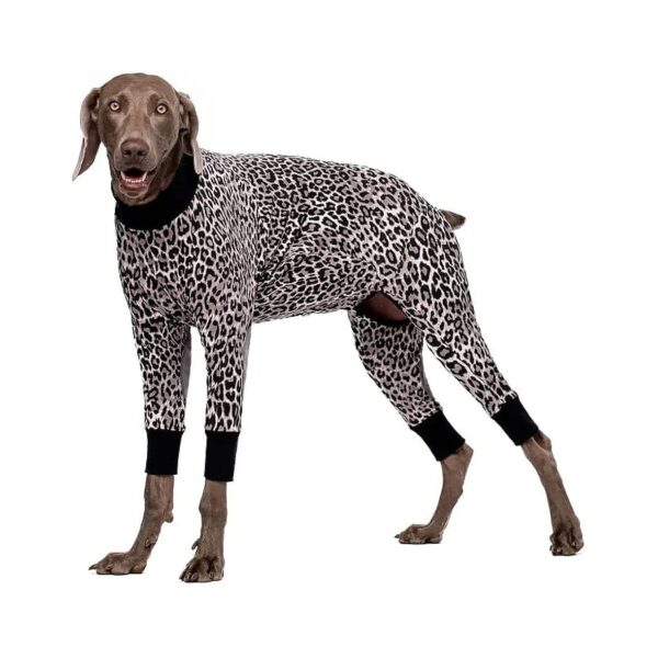 Large Dog Pajamas with Full Coverage Bodysuit and Legs for Daily Wear