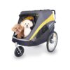 Large Dog Stroller for Comfy Travel with Space for One or Multiple Pets