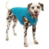 Large Dog Sweater with 2-Way Zipper Opening for Easy Wear