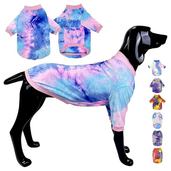 Large Dogs Comfortable Wear Dog Shirt with Cotton Fabric