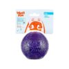 Large Eggplant Colored Soft Chew Ball for Dogs with Zogoflex Echo Made in USA