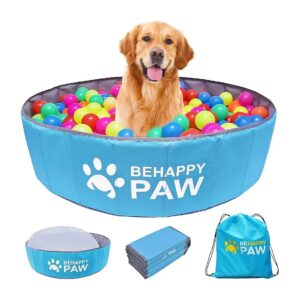 Large Foldable Ball Pit for Dogs and Cats with Over 600 Ball Capacity