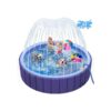 Large Foldable Dog Pool for Dogs Cats and Kids Heavy Duty Non Slip Pet Bath Tub