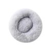 Large Indoor Round Pet Bed with Adjustable Base for Cats and Small Dogs up to 10KG