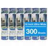 Large Lint Roller Refills for Versatile Surface Cleaning of Furniture and Carpets