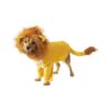 Large Lion King Simba Dog Costume with Tail for Large Breed Pets 24-35 inches Chest