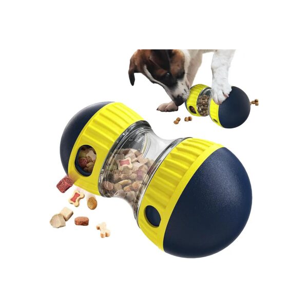 Large Medium Small Breed Dog Slow Feeding and Puzzle Toy with Adjustable Food Dispensing