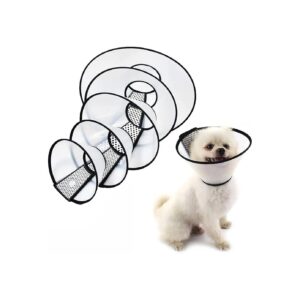 Large, Medium, Small Dog Cone Collar for Surgery Anti-Bite Lick Prevention