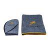 Large Medium Small Microfiber Dog Towels for Comfortable Absorbent Drying