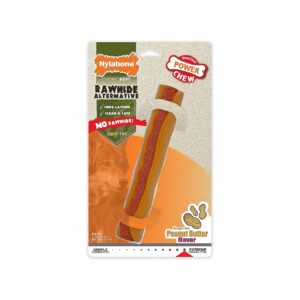 Large Peanut Butter Flavor Chew Toy for Power Chewers