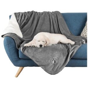 Large Pet Blanket for Protection from Pet Fur, Spills, and Stains - 50x60-Inch Waterproof