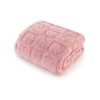 Large Pet Blanket with Soft Fleece for Dogs and Cats, Machine Washable, 40x50IN, Pink