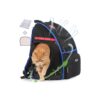 Large Pet Carrier Backpack with Airline Approved Size and Design