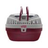 Large Pet Carrier for Easy Transportation of Small Pets with Secure Footing