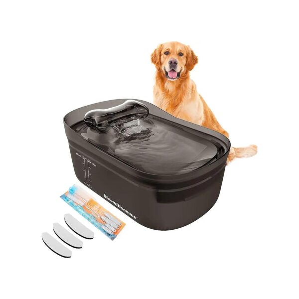 Large Pet Drinking Fountain with 3 Drinking Modes and Automatic Water Level Indication