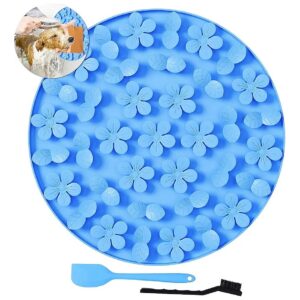 Large Pet Lick Mat for Dog and Cat Anxiety Relief and Training with Suction Cups