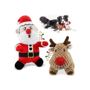 Large Plush Squeaky Stuffed Toys for Small Medium Big Dog Breeds