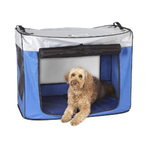 Large Pop-Up Dog Shade with UV Protection and Cooling Features for Ultimate Comfort