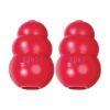 Large Red Dog Toy for Chewers with Irresistible Natural Rubber Compound