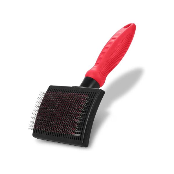 Large Size Dog Brush with Oversized Plastic Head for Versatility and Easy Grooming